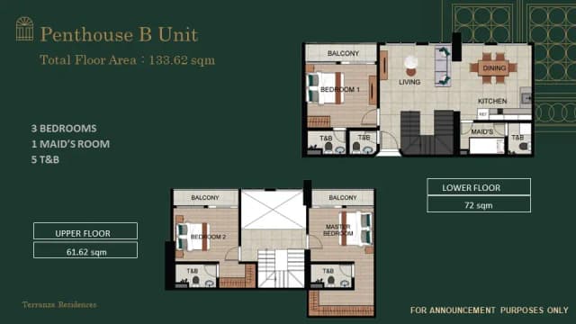 Penthouse B Unit